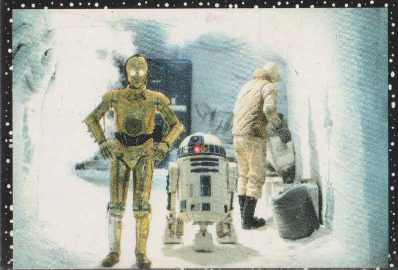 PANINI STAR WARS COLLECTABLE STICKER #50