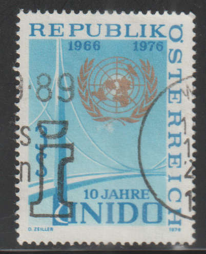 AUSTRIA 1976 The 10th Anniversary of the United Nations Industrial Development OrganizatiUNH SG 1769