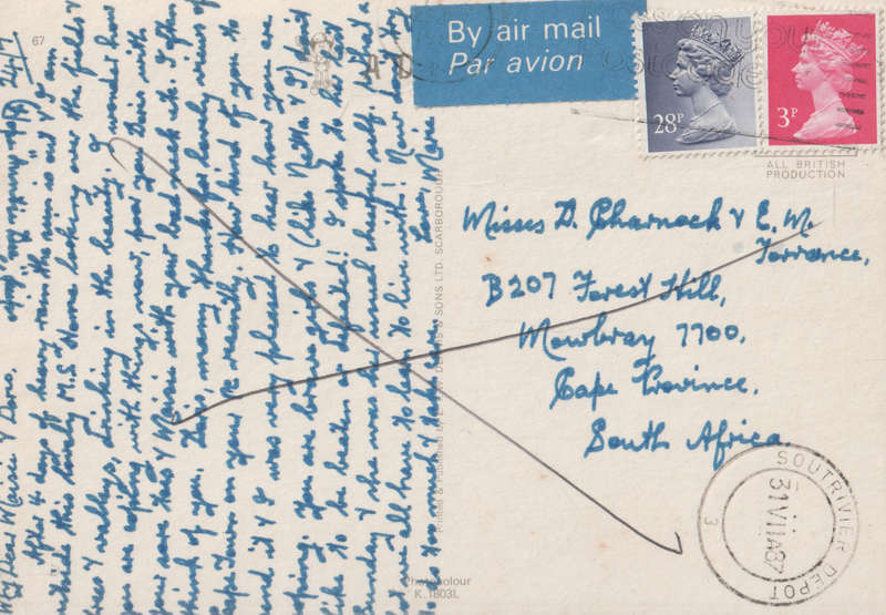 USED POST CARD