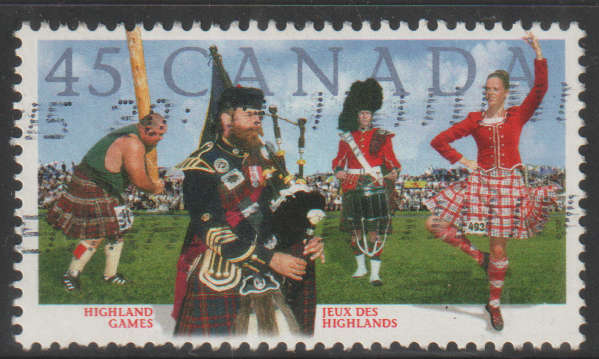 CANADA 1997 The 50th Anniversary of Glengarry Highland Games, Ontario ULH SG 1742