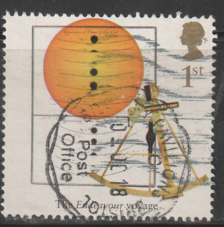 ENGLAND 2018 Captain James Cook, 1728-1779 - The Voyage of the Endeavour  UNH SG 4121