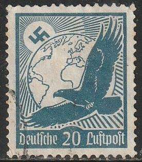 GERMAN EMPIRE 1934 Airmail ULH SG 529