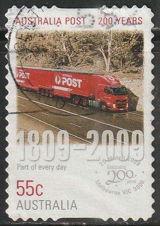 AUSTRALIA 2009 The 200th Anniversary of the Australian Post UNH SG 3182