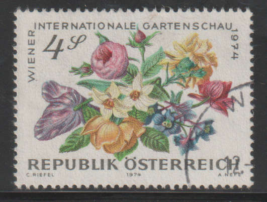 AUSTRIA 1974 Vienna International Horticultural Show UNH SG 1699