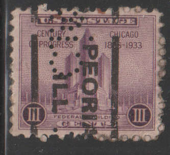USA PRE CANCEL PEORIA ILL