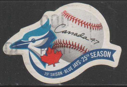 CANADA 2001 The 25th Season of the Toronto Blue Jays (Baseball Team) ULH SG 2073