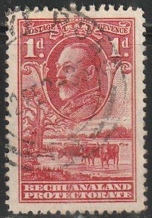 BECHUANALAND 1932 King George V and Landscape ULH SG 100