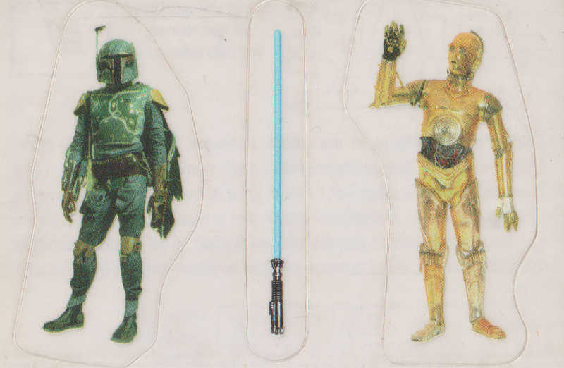 PANINI STAR WARS COLLECTABLE STICKER #S1