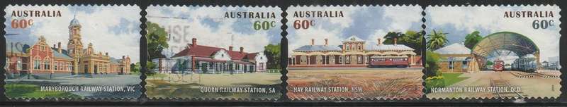 AUSTRALIA 2013 Historic Railway Stations ULH SG 4076-9