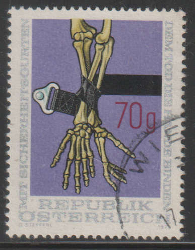 AUSTRIA 1975 Safety Belt UNH SG 1732
