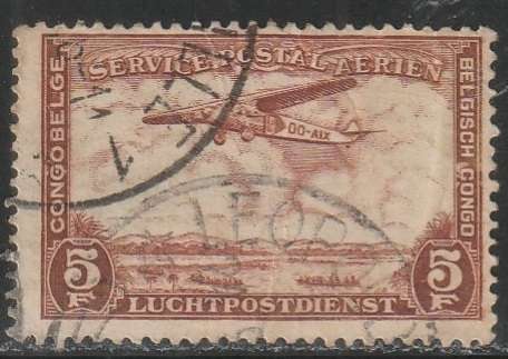 THEMATIC AIRCRAFT BELGIUM CONGO ULH