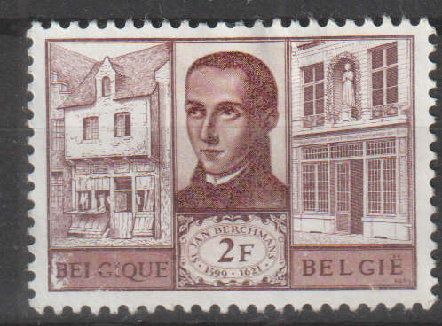 BELGIUM THEMATIC ARCHITECHTURE MINT NO GUM