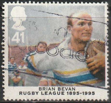 GB 1995 The 100th Anniversary of the Rugby League ULH SG 1895