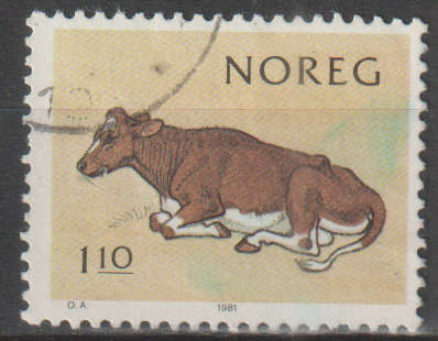 NORWAY 1981 The 100th anniversary of the milk producers national federation ULH SG 873