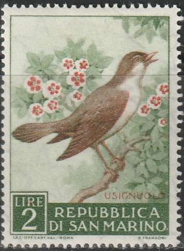 THEMATIC BIRDS SAN MARINO MM