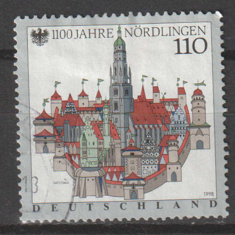 GERMANY 1998 The 1100th Anniversary of Nördlingen ULH SG 2828