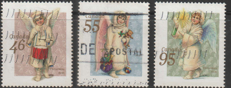 CANADA 1999 Christmas - Victorian Angels ULH SG 1949-51