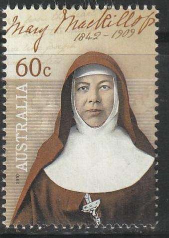 AUSTRALIA 2010 Canonization of Mary MacKillop, 1842-1909 ULH SG 3505