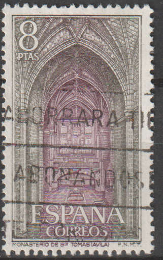 SPAIN 1972 Monasteries and Abbeys UNH SG 2170