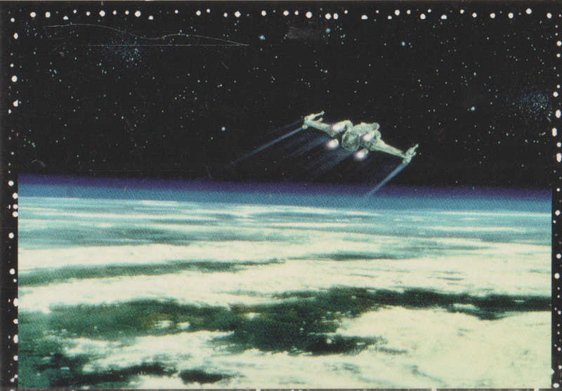 PANINI STAR WARS COLLECTABLE STICKER #77