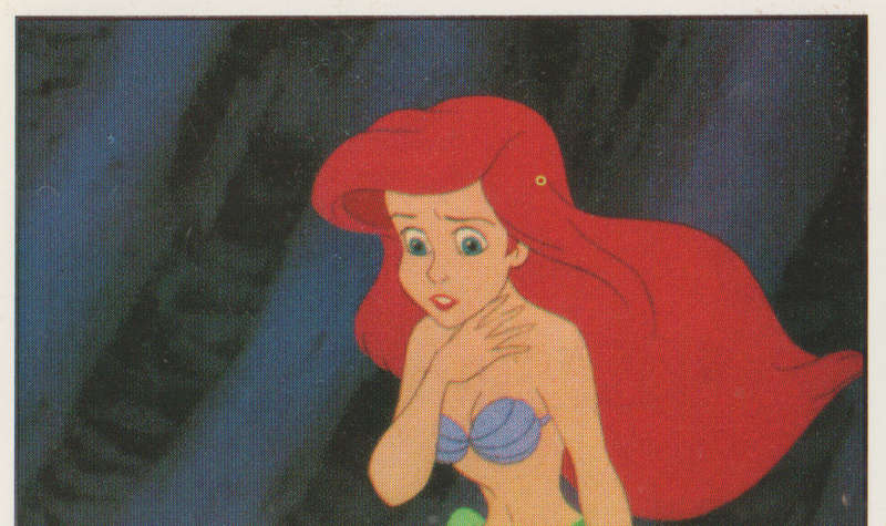 PANINI COLLECTABLE STICKERS THE LITTLE MERMAID #120