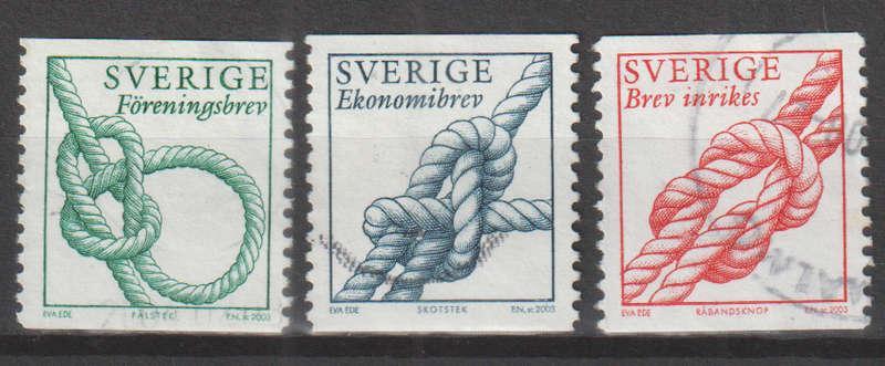 SWEDEN 2003 Knots ULH SG 2257-9