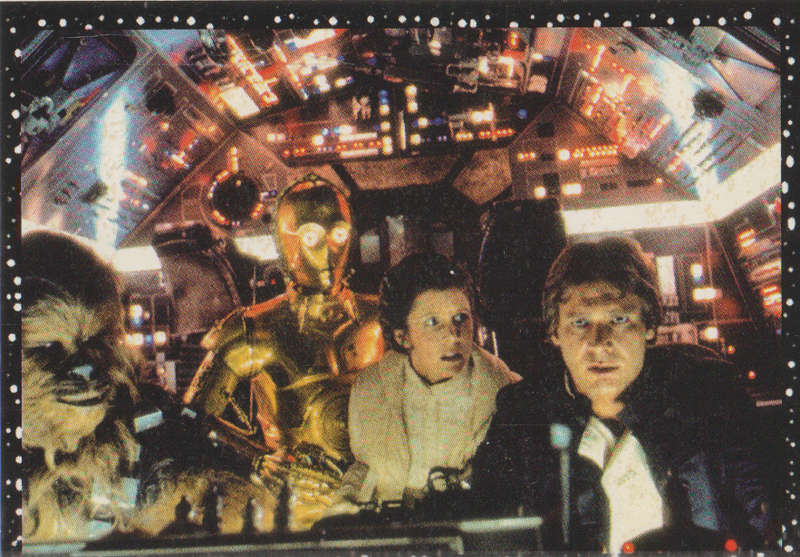 PANINI STAR WARS COLLECTABLE STICKER #79