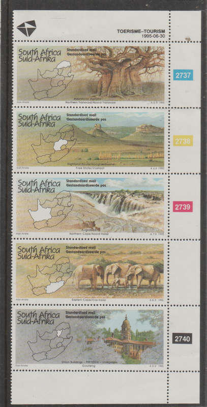SOUTH AFRICA 1995 Tourism UMM SACC 905-9