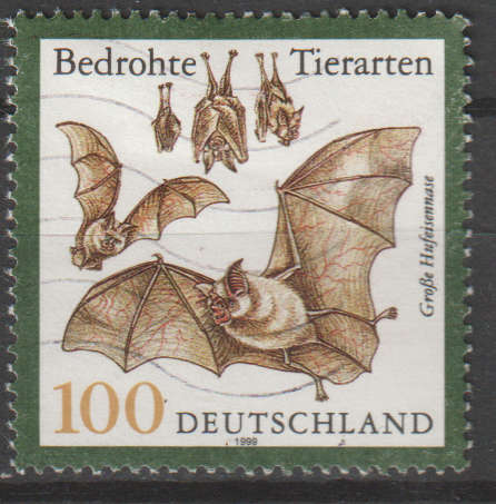 GERMANY 1999 Endangered Species - Bats ULH SG 2933