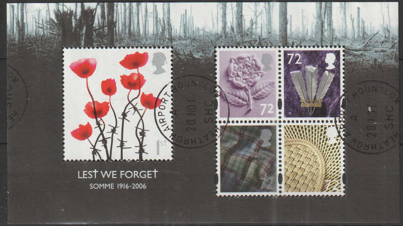 GB 2006 The 90th Anniversary of the Battle at Somme ULH SG 2685