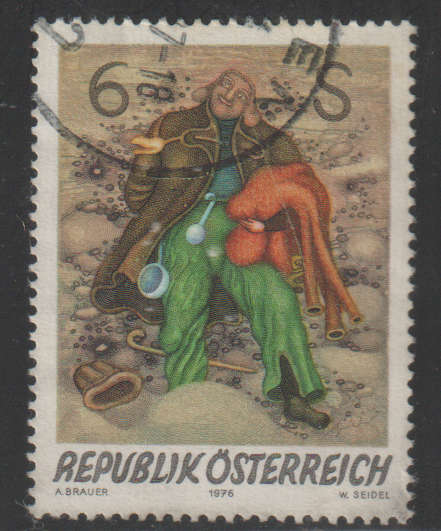 AUSTRIA 1976 Modern Art in Austria UNH SG 1775