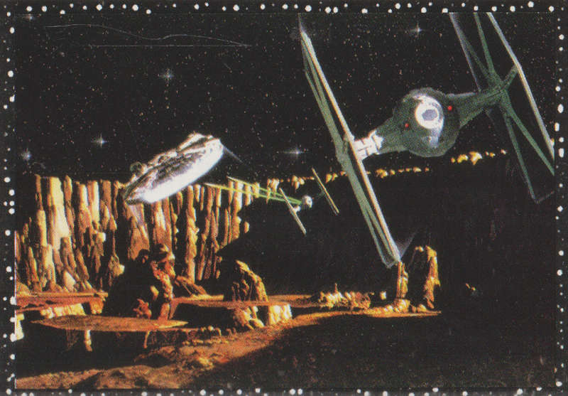 PANINI STAR WARS COLLECTABLE STICKER #81