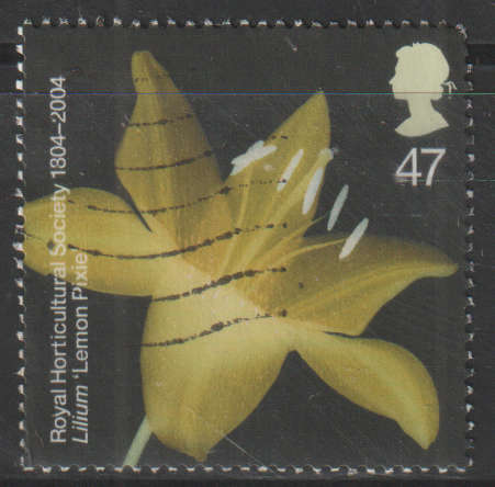 ENGLAND 2004 The 200th Anniversary of the Royal Horticultural Society ULH SG 2460