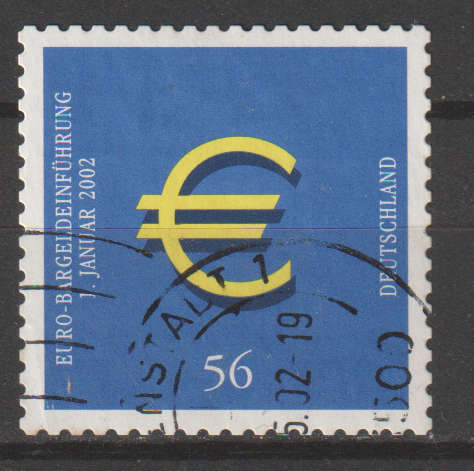 GERMANY 2002 Introduction of the Euro ULH SG 3090