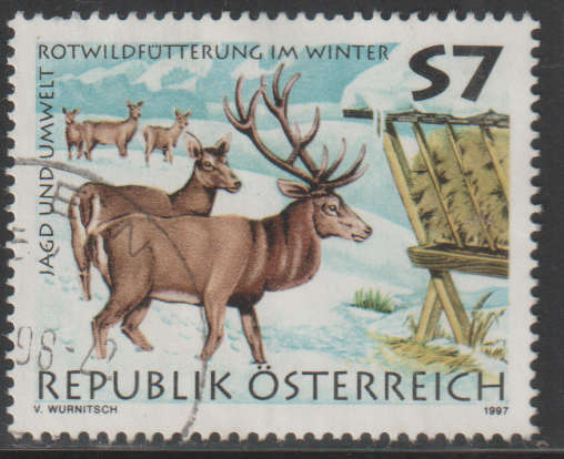 AUSTRIA 1997 Hunting and the Environment UNH SG 2472