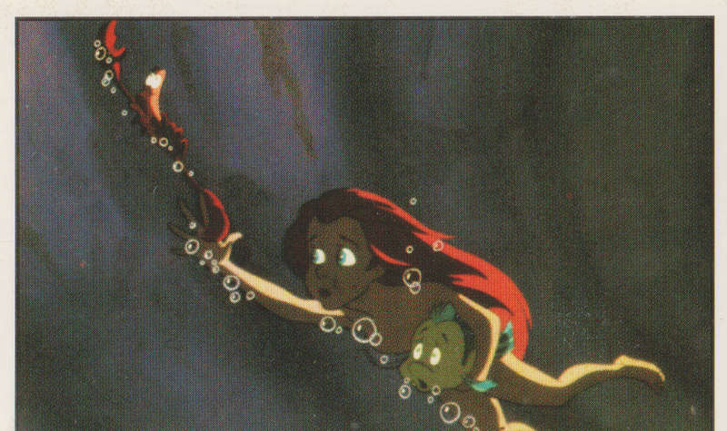 PANINI COLLECTABLE STICKERS THE LITTLE MERMAID #129