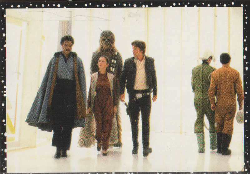 PANINI STAR WARS COLLECTABLE STICKER #87