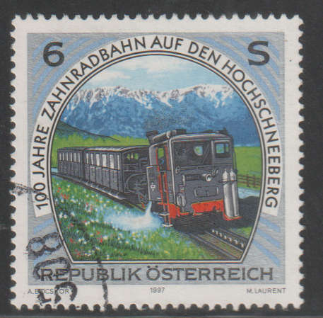 AUSTRIA 1997 Railroads UNH SG 2479