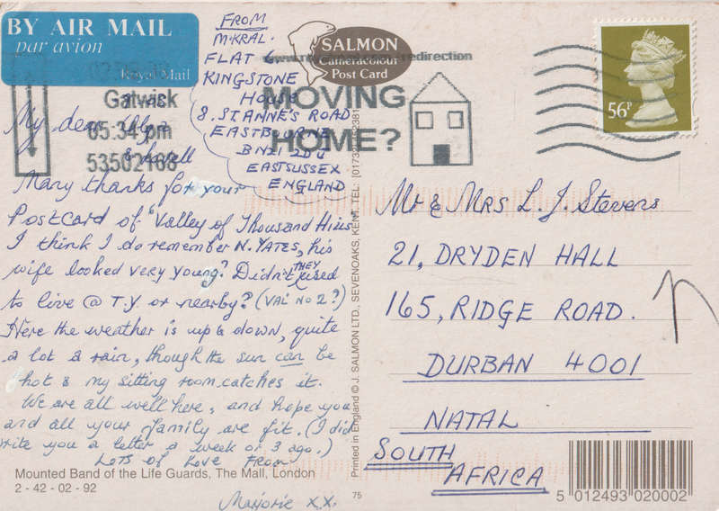 USED POST CARD