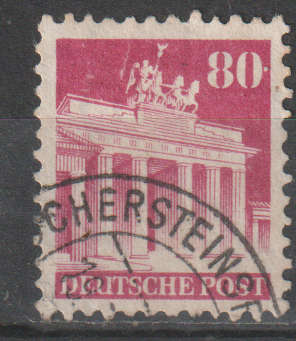 BRITISH AMERICAN ZONE 1948 German Buildings IV ULH SG A129