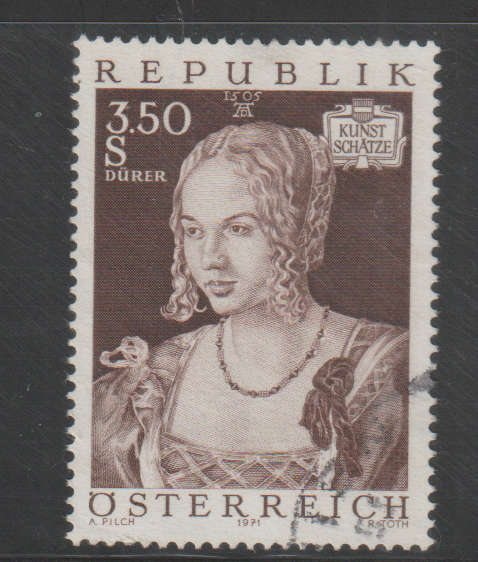 AUSTRIA 1971 Art Treasures in Austria UNH SG 1611