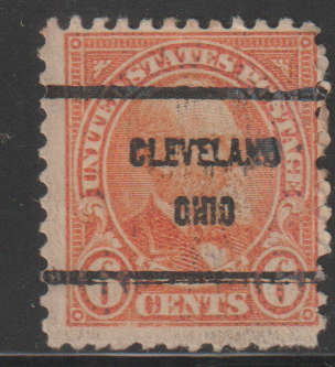 USA PRE CANCEL CLEVELAND OHIO