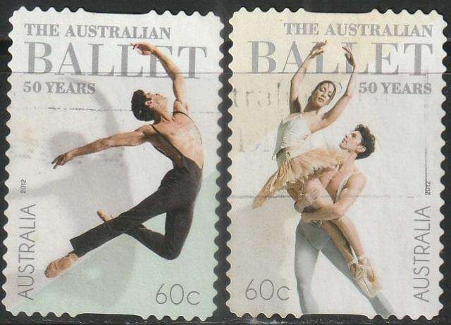 AUSTRALIA 2012 The 50th Anniversary of The Australian Ballet UNH SG 3880/1
