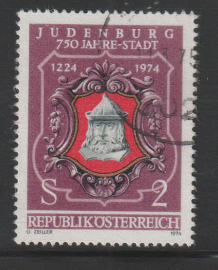 AUSTRIA 1974 The 750th Anniversary of the City of Judenburg UNH SG 1701