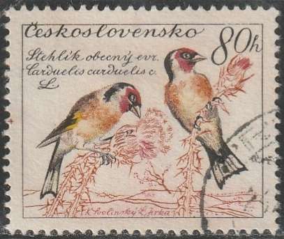 THEMATIC BIRDS SAN CZECHOSLOVAKIA ULH
