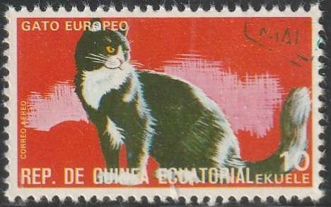 THEMATIC CATS EQUATORIAL GUINEA CTO