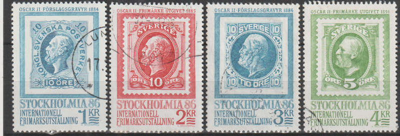 SWEDEN 1983 Stockholmia 86 ULH SG 1159-62