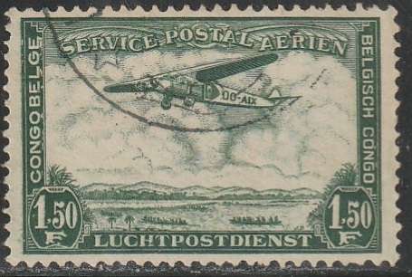 THEMATIC AIRCRAFT BELGIUM CONGO ULH