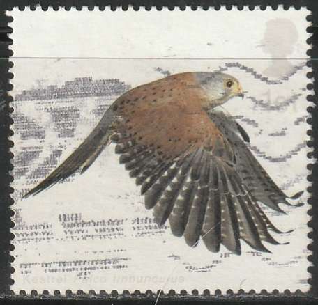 ENGLAND 2003 Birds - Barn Owl & Common Kestrel ULH SG 2336