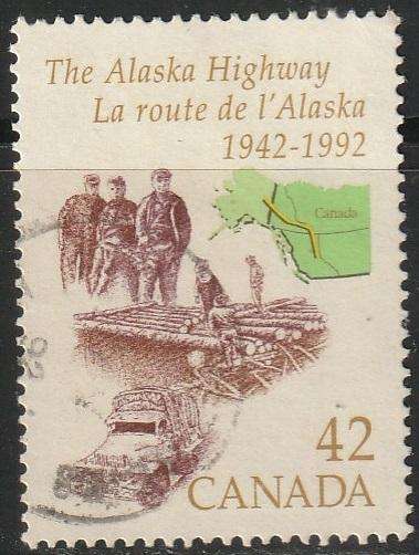 CANADA 1992 The 50th Anniversary of Alaska Highway ULH SG 1497